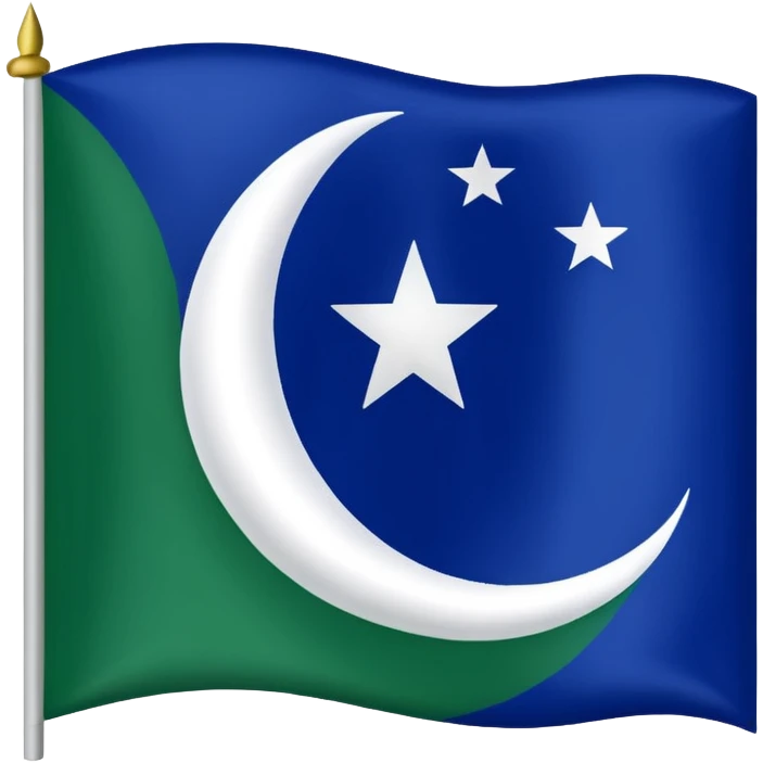 Flag of Kashmir emoji