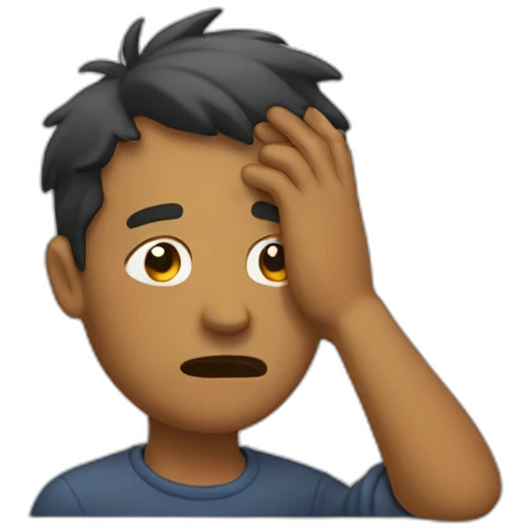 facepalm emoji