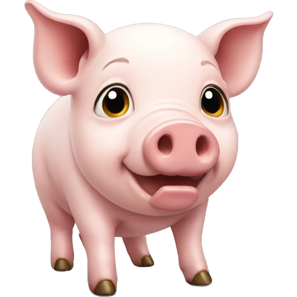 lucky pig emoji