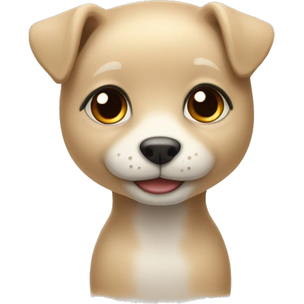 Cute beige French iei  emoji