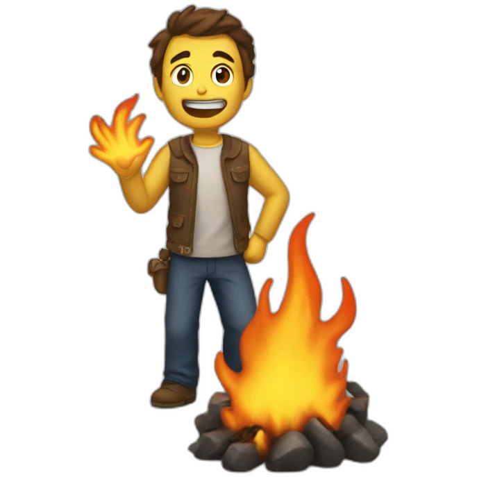 buring time emoji