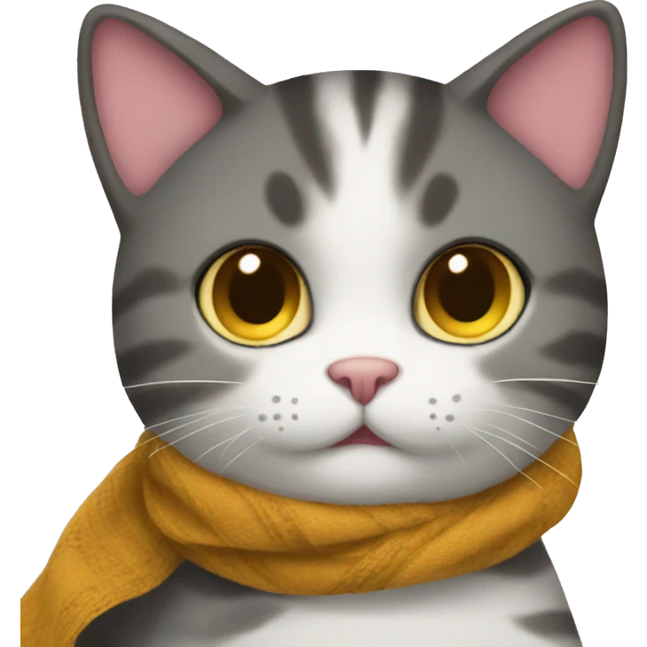 scarf cat emoji