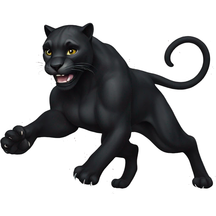 black panther  emoji