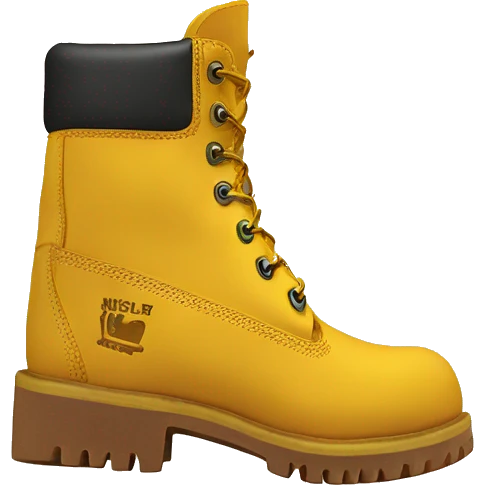 yellow boot timberland emoji