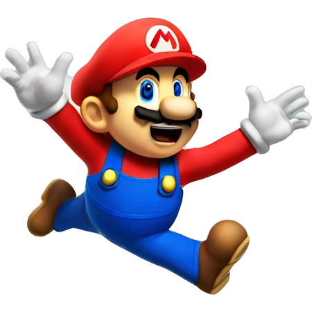 mario jump emoji
