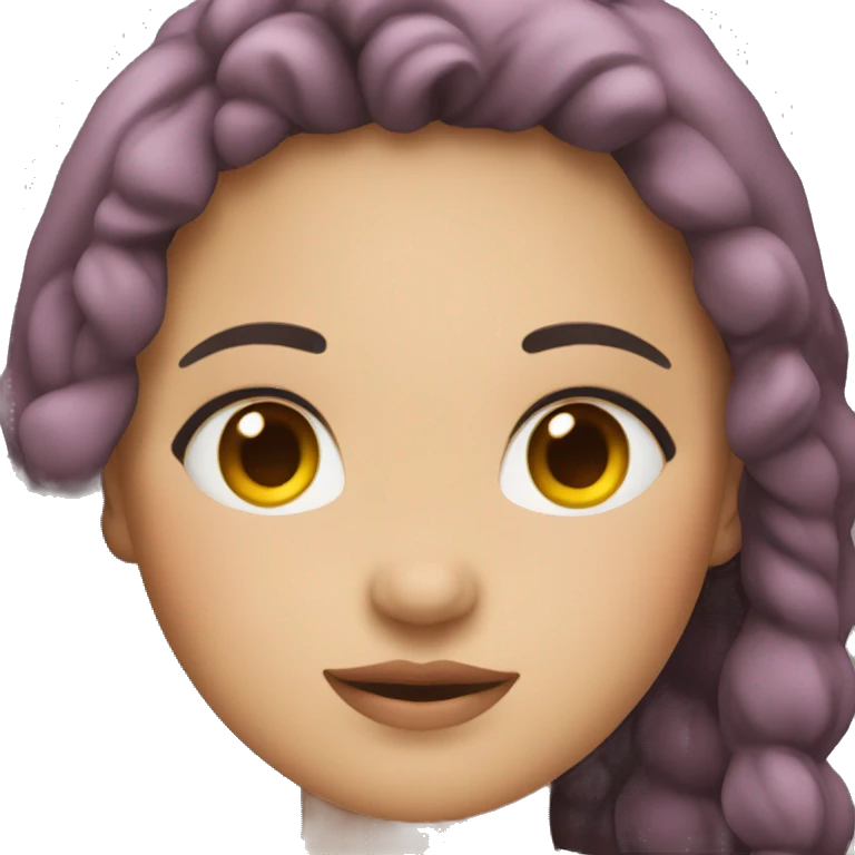 Cute fat girl emoji
