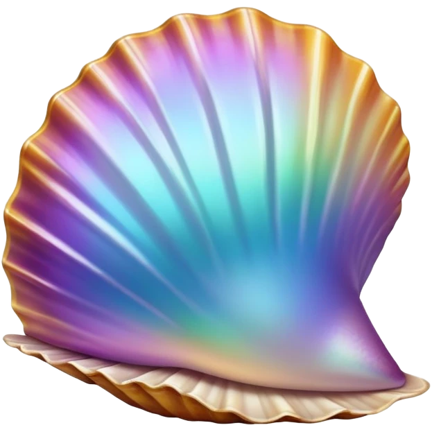 Beach shell emoji