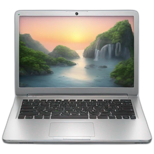 Pc laptop back emoji