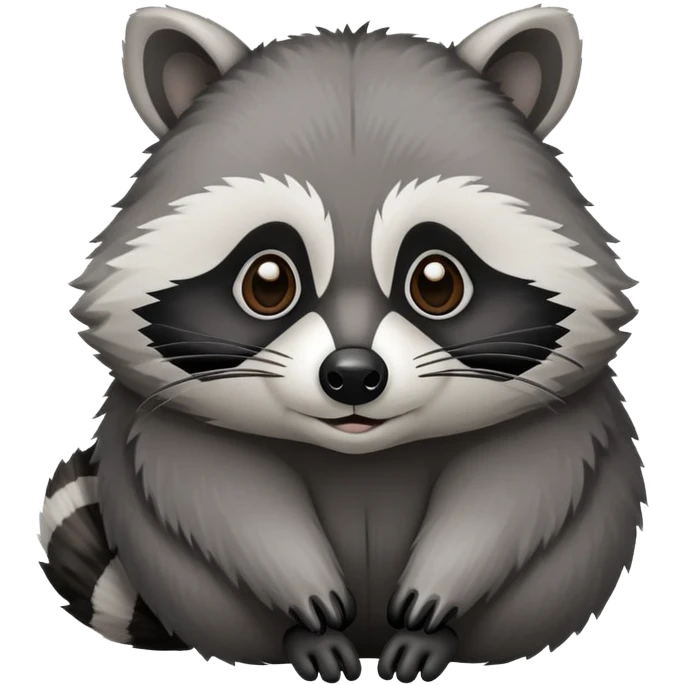 Fat Raccoon emoji
