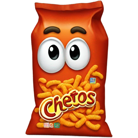 hot cheetos bag emoji