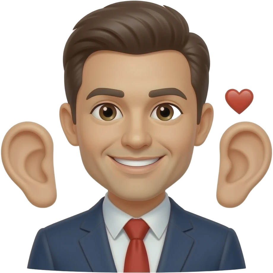 lider con inteligencia emocional en emoji emoji