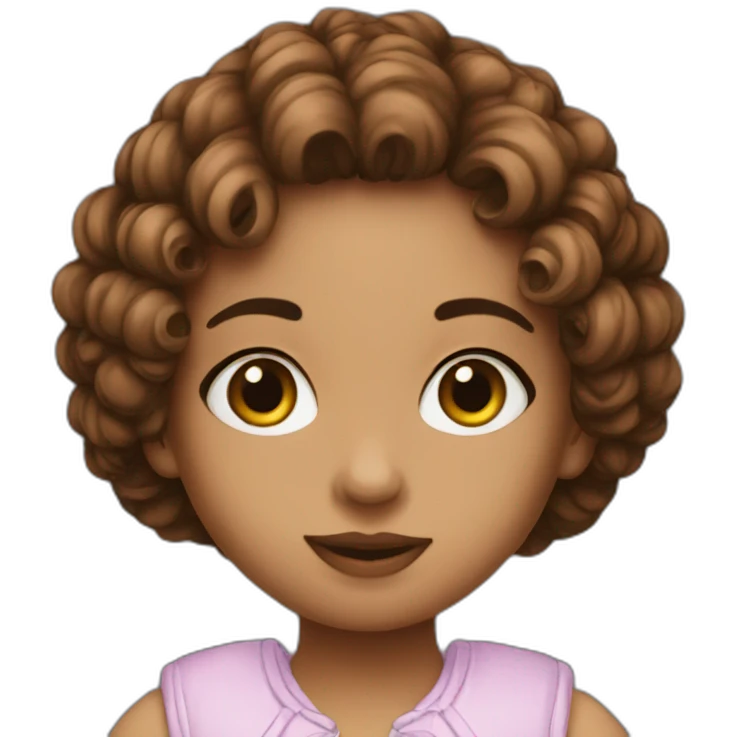 Poupette kenza emoji