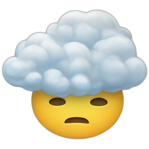 cloud of thought emoji