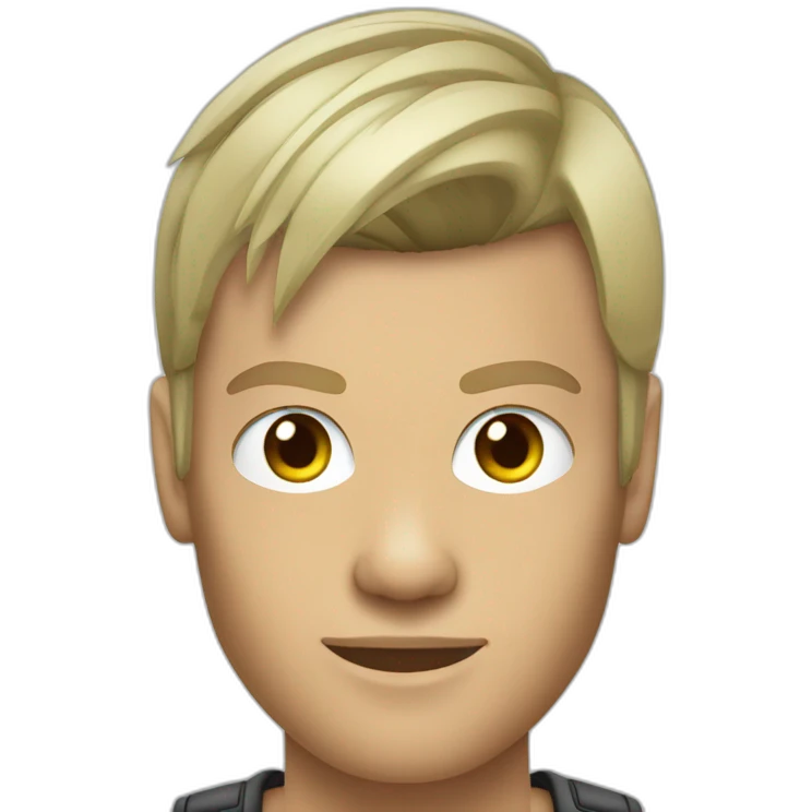 Avicii with Inoxtag haircut  emoji