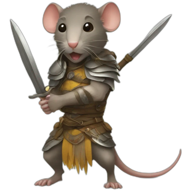 rat warrior emoji