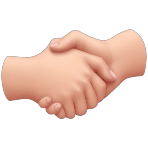 Pinky promise interlocking pinky finger emoji