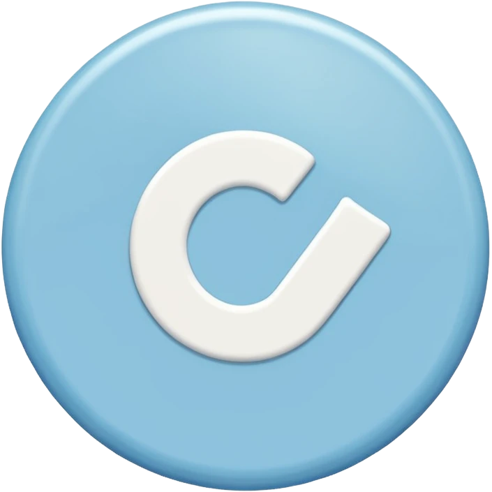 light blue circle  with white check mark in the middle  emoji