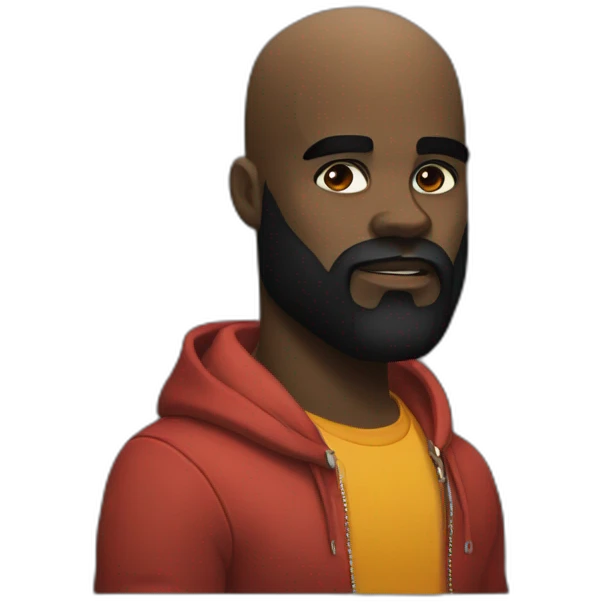 Kaaris or noir emoji