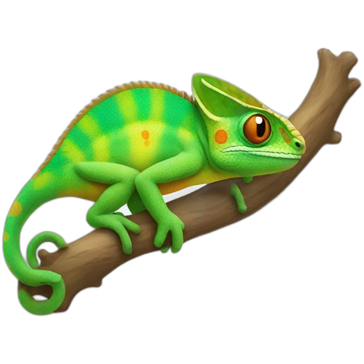 Chameleon emoji