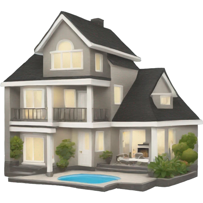 Modern home emoji