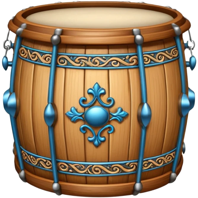 Decorative Drum  emoji