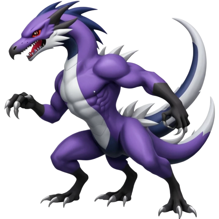 Silvally-Nargacuga-Venom-fusion, full body emoji