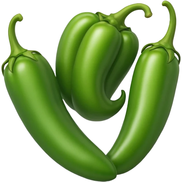 green chili emoji