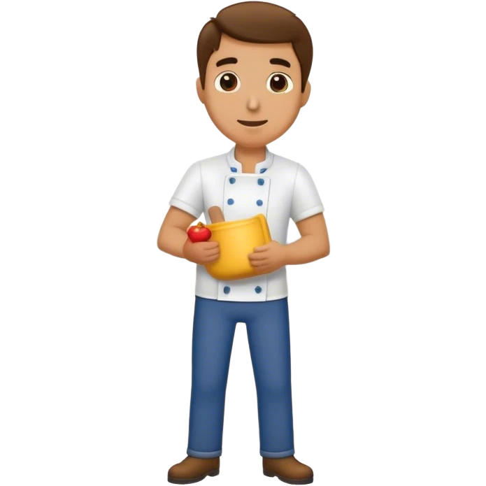 Man remodeling kitchen emoji