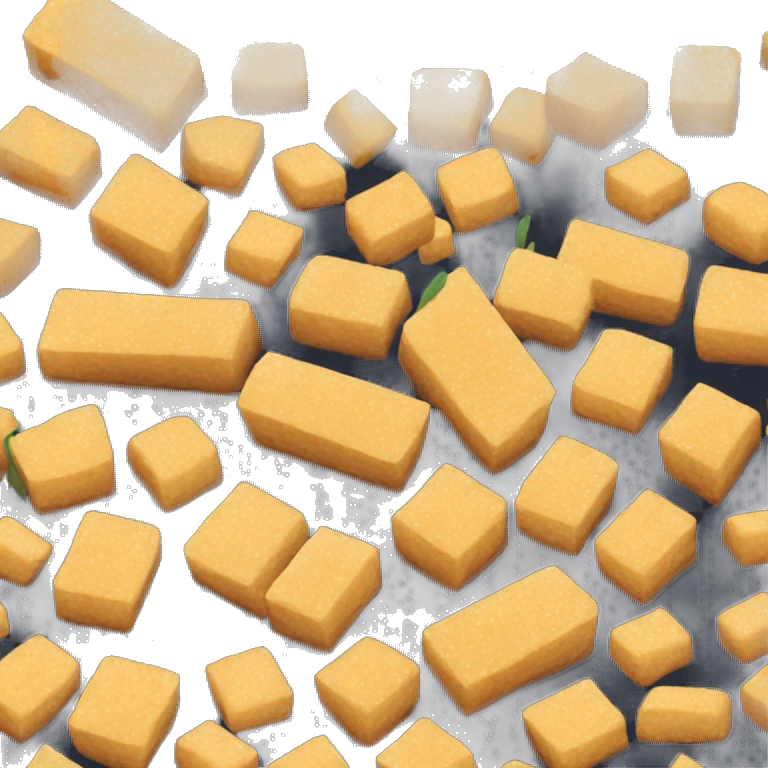Japanese Fried tofu emoji