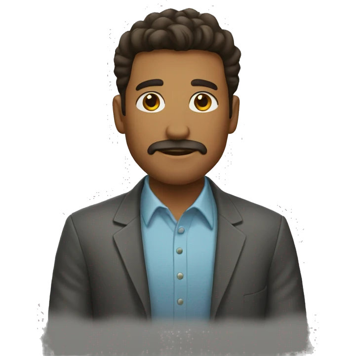 Hombre con paño emoji