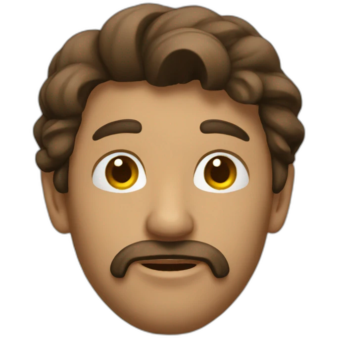 hombre pensando emoji