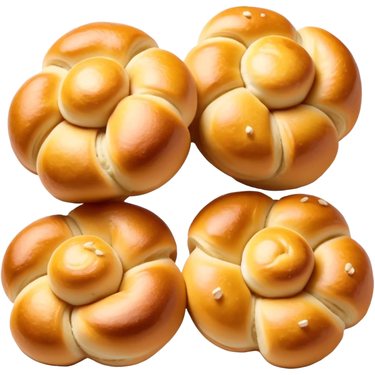 Creamy Garlic knots emoji
