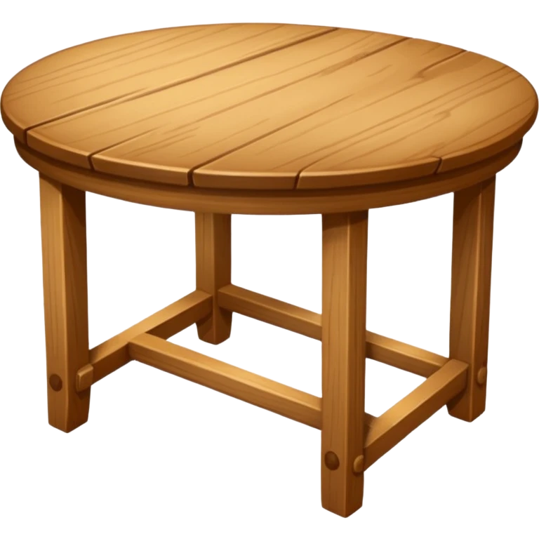wooden table emoji