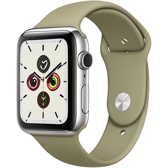 Apple Watch pale olive  emoji
