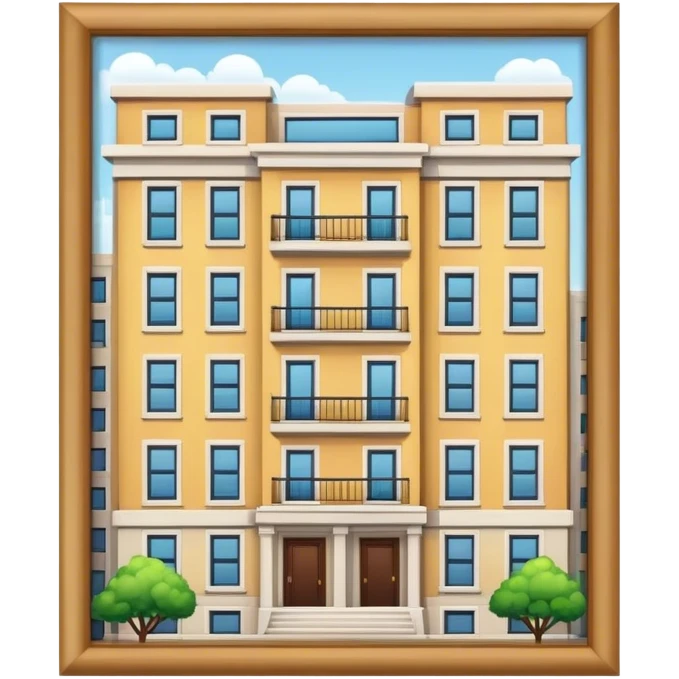 Apartment building emoji