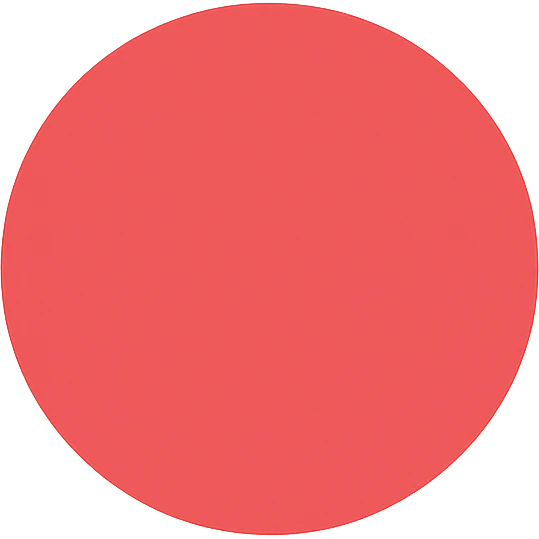red button with a simple, clean design emoji