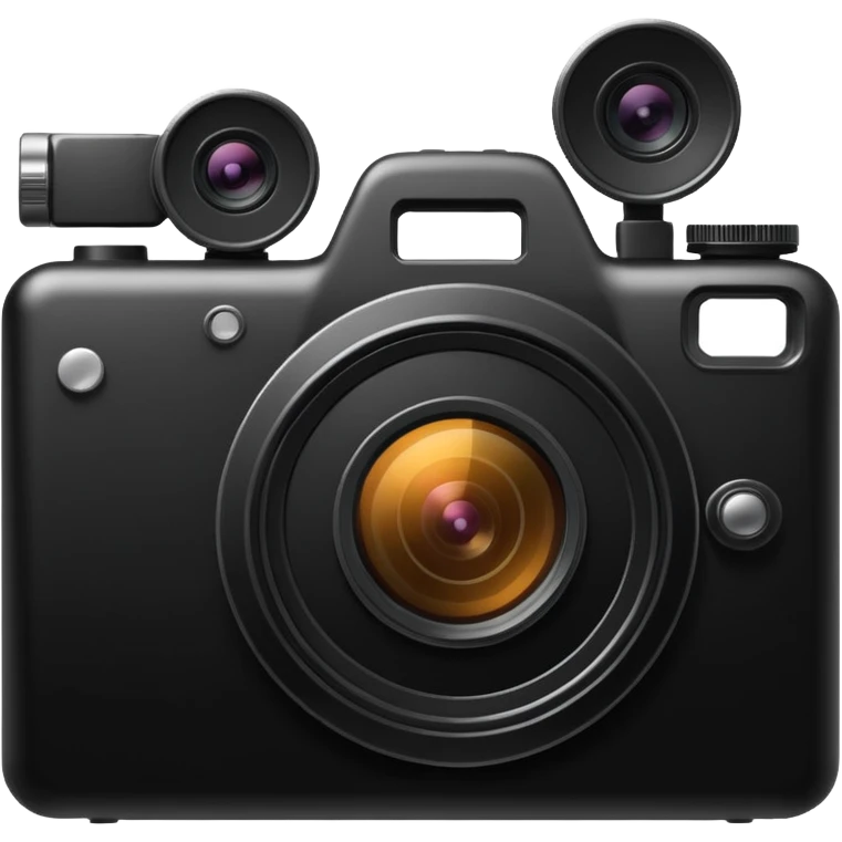 silueta camara fotos emoji