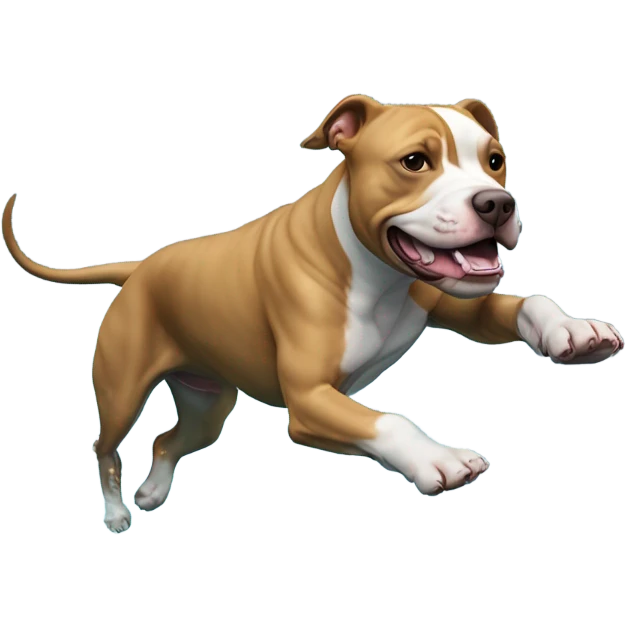 Pitbull scuba diving  emoji
