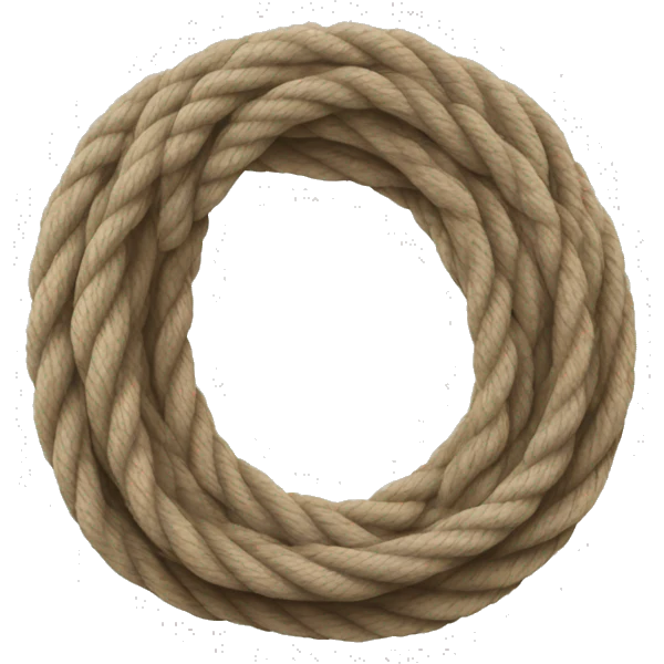 Rope in a circle  emoji