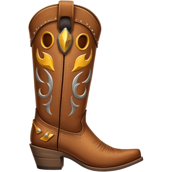 Cowboy boot’s emoji  emoji