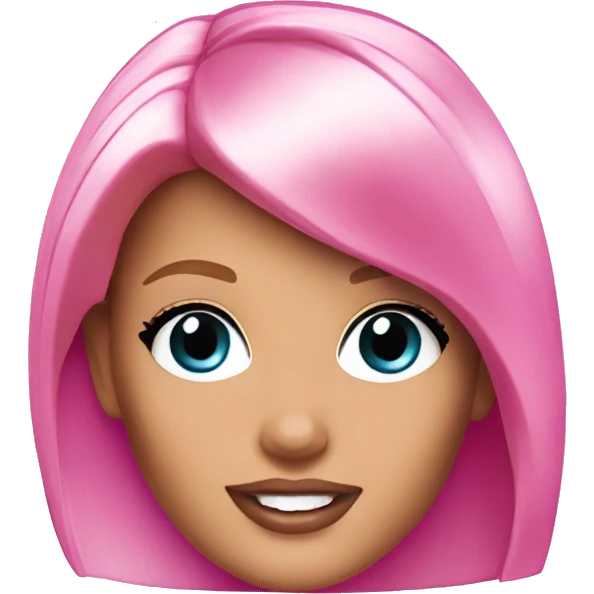 Barbie head emoji