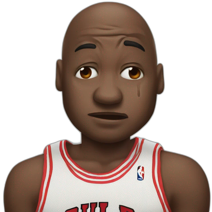 michael jordan crying emoji