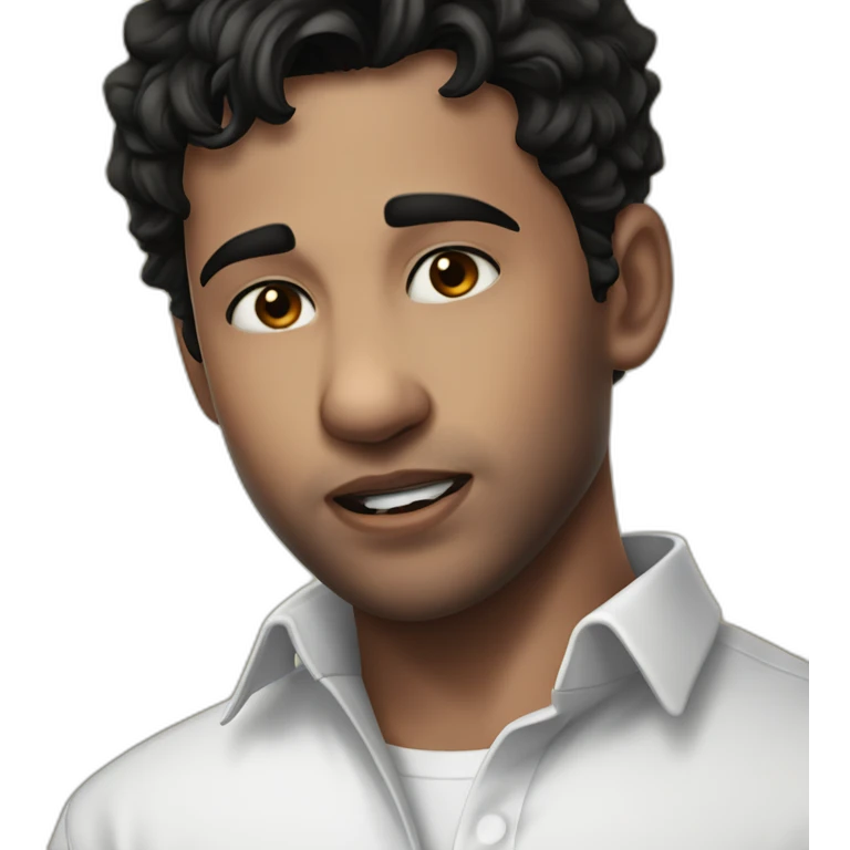 portrait of boy meme emoji