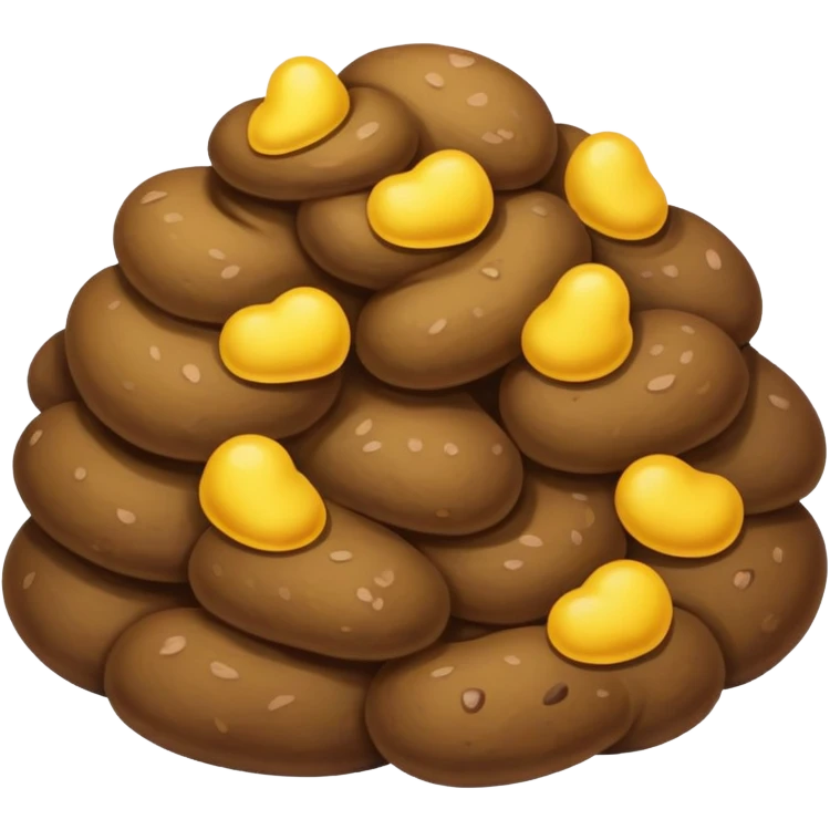 Poopy yellow emoji