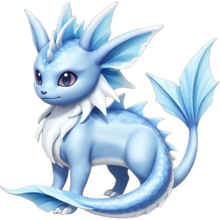 Vaporeon-Samurott-Absol-Fakémon-hybrid-creature (full body)  emoji