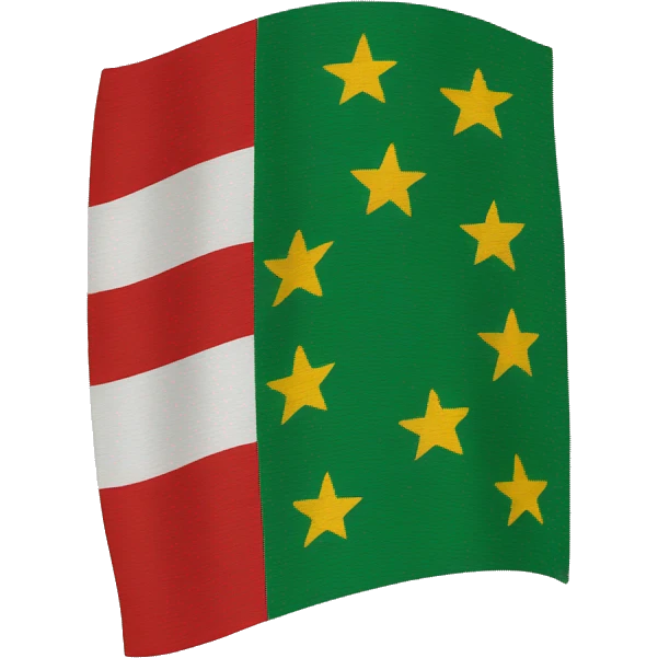  Creole flag emoji