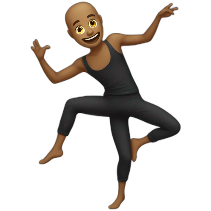 Chat qui danse emoji