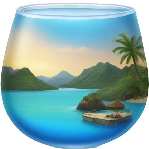 blue lagoon drink emoji