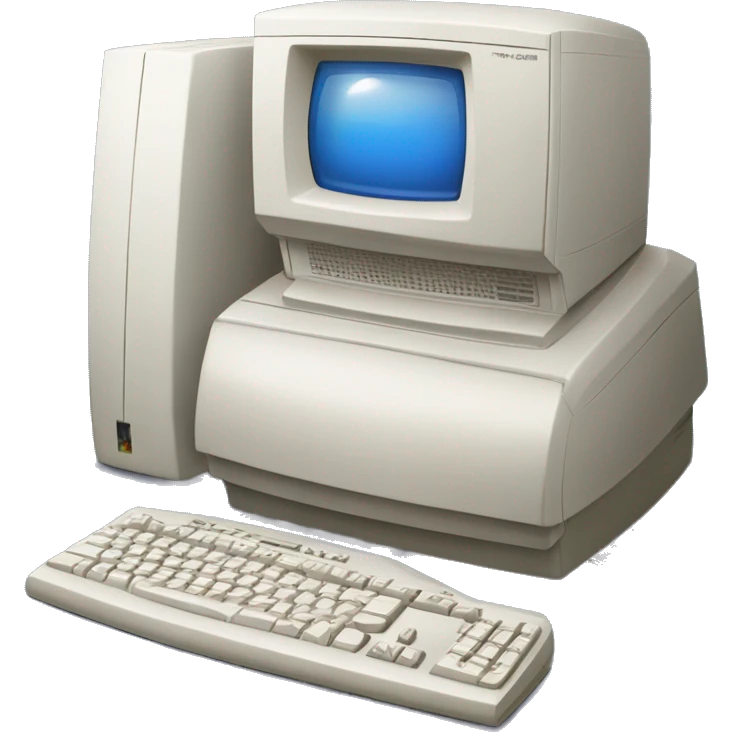 2000's computer Compaq Presario 2700 emoji