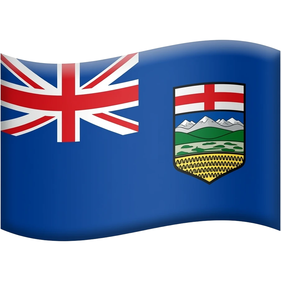 Flag of Alberta emoji